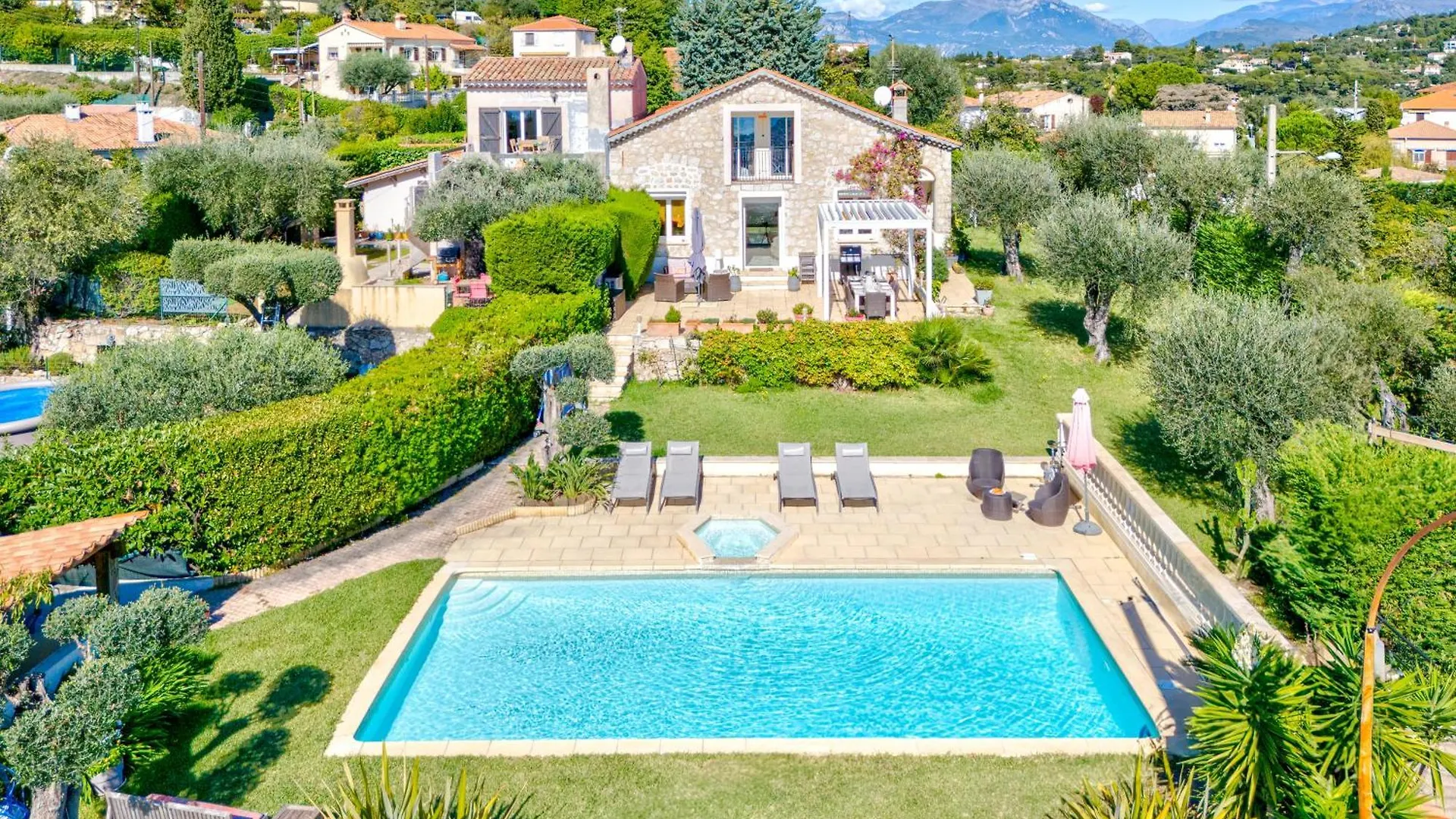 Villa De Prestige Vue Mer Panoramique Piscine Climatisation Nice 0*,  France