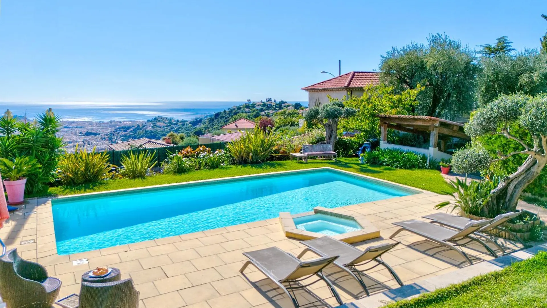 Villa De Prestige Vue Mer Panoramique Piscine Climatisation location